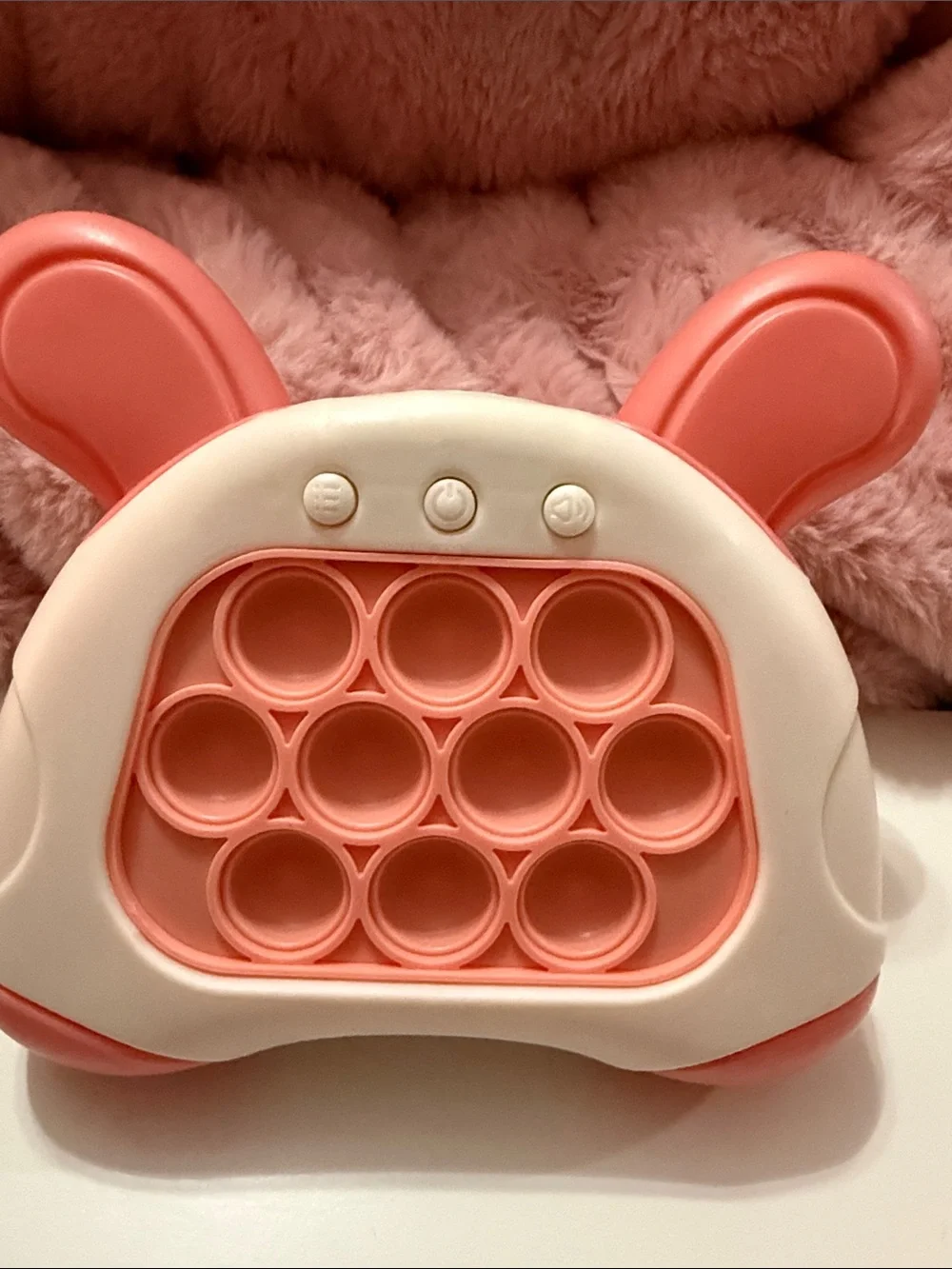 Quick Push Game Machine Kids Toy - Rabbit Horn